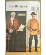 Butterick 3896 Making History Costume Sewing Pattern Colonial Farmer Eng... - £13.97 GBP