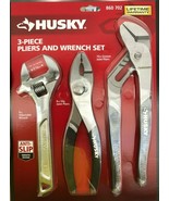 Husky - 99370 - Pliers and Wrench - 3-Piece Set - £35.40 GBP