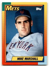 1990 Topps Traded #67T Mike Marshall    New York Mets Baseball Cards NM ID:53980 - £1.38 GBP