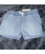 Small 6 6x - Girls Pull-On Jean Shorts - Cat Jack - Light Blue. NWT. V - £6.59 GBP