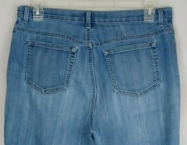 Gloria Vanderbilt Distressed Whiskered Cuffed Jean Shorts Size 34 Waist - $16.82