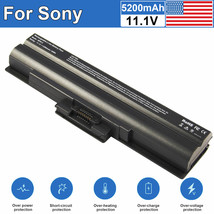 Battery For Sony Vgp-Bps13B/Q Vgp-Bps13/S Vgp-Bps13A/B Vgp-Bps21A 5200Mah New - £47.71 GBP