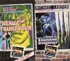 Teenage Frankenstein &amp; Werewolf (Vhs) Drive-in Double Feature, Deleted Titles - £14.54 GBP