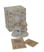 Precious Moments Loving Is Sharing Porcelain Figurine #E-3110/B - €11,00 EUR