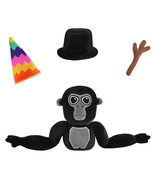 Gorilla Tag Plush Monkey Stuffed Animal for Kids Birthday Christmas Gifts - £12.57 GBP