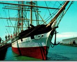 Balclutha Ship at San Francisco Maritime Museum CA UNP Chrome Postcard I6 - $4.90