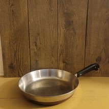 Revere Ware Copper Clad 1801 10 Inch Skillet 2363973 stainless steel process pat - £13.75 GBP