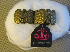 ""Antique Gold Colored - Hammered Texture - Bracelet"" Nwt - Paparazzi - $8.89