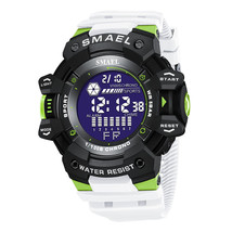 SMAEL Military Sport Watch for Men LED Dislay Digital Wristwatch with Auto Date  - £30.47 GBP