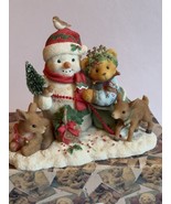 Cherished Teddies STAR &amp; Snowman 1999 LIMITED EDITION Figurine #534250 E... - €14,89 EUR