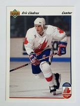 1991 - 1992 Eric Lindros Upper Deck Nhl Hockey Card Team Canada Vintage # 9 - £3.18 GBP