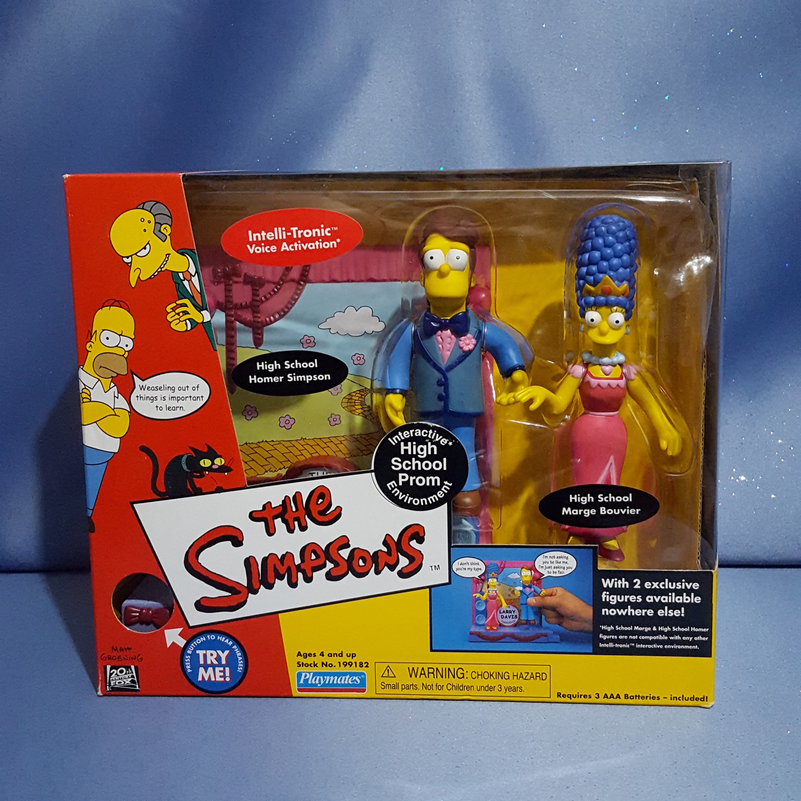 The Simpsons - Interactive HS Prom Environment with Homer Simpson and Marge by P - $35.00