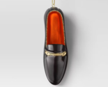 Wondershop 4" Christmas Resin Fancy Loafers Ornament, Black - $21.77