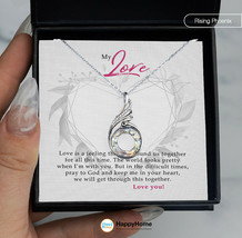 Turtle and Phoenix Jewelry Love Gift for Wife My Love Through this Together-PJ27 - £43.25 GBP+