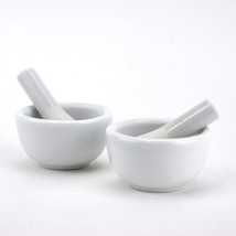 Mini Mortar And Pestle, Pesto Asian Mortar Pestle Porcelain (pack Of 2) - £25.43 GBP