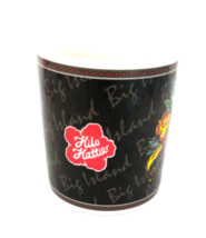 Vintage 2002 Hilo Hattie Hawaii Coffee Mug Big Island Volcano Lava Hibiscus - £15.18 GBP