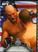 2012 Topps UFC Trading Card LE 118/188 US Flag Ben Rothwell Bloodlines MMA #48 - £7.89 GBP