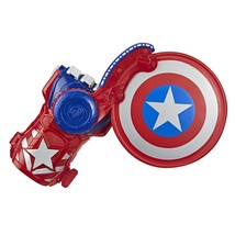 Nerf Power Moves Marvel Avengers Captain America Shield Sling Disc-Launching Toy - $27.99