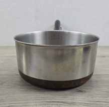 Vtg Revere Ware 2qt Stainless Saucepan w/ Copper Bottom Clinton 04j (F) - £11.70 GBP