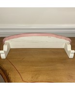 Pfaltzgraff Tea Rose Rolling Pin Holder Wooden Replacement - $33.82 CAD