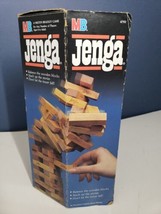 Vintage 1986 Jenga Stacking Game By Milton Bradley Made In USA 4793  - £8.75 GBP