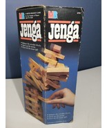 Vintage 1986 Jenga Stacking Game By Milton Bradley Made In USA 4793  - £8.64 GBP