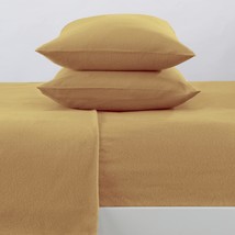 100% Turkish Cotton Full Flannel Sheets Set | Deep Pocket, Soft Sheets | Warm, D - £62.46 GBP