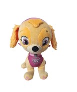 Nickelodeon Paw Patrol Skye Cockapoo Dog Plush Pink Aviator Outfit 9.5&quot; - $21.40 CAD