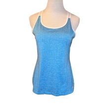 C9 Champion Women Activewear Tank Top Size XS Blue Logo Racerback Blue W... - $88.75 MXN