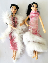 2 Altered Mulan Princess Fashion Dolls from Disney Animated Film Fully Posable - £30.81 GBP