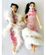 2 Altered Mulan Princess Fashion Dolls from Disney Animated Film Fully P... - £30.66 GBP