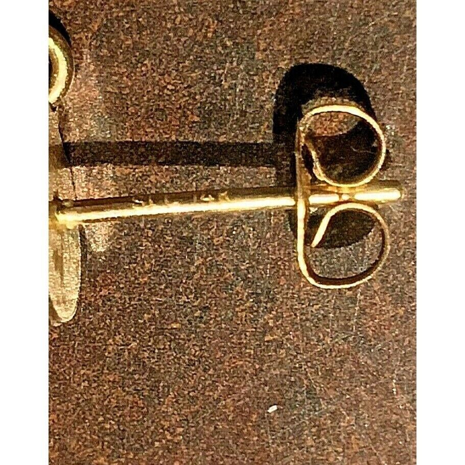 14K YELLOW GOLD DROP/DANGLE EARRINGS SKY Item image 4