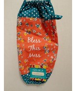 Pioneer Woman Reusable Bag Saver Rose Ditsy Red Floral &quot;Bless This Mess&quot;... - $299.76 MXN