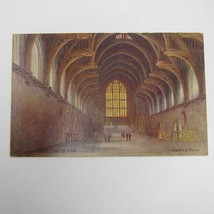 Postcard London England Westminster Hall Houses Parliament Tuck Oilette Antique - £7.94 GBP