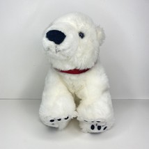 Polar Bear Marshmallow Plush Princess Borders Exclusive White Stuffed An... - $14.60