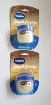 2 Packs Vaseline Lip Therapy for Deliciously Kissable Lips Sugar Cookie 0.25oz - £10.95 GBP