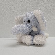 Animal Adventure Baby Adventure Blue White Elephant Soft Plush Stuffed Animal - £11.08 GBP