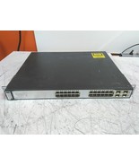 Cisco Catalyst WS-C3750G-24PS-S 24 Port PoE Gigabit Ethernet Switch  - $1,208.36 MXN