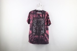 Posty Co Mens L Faded Post Malone Hollywoods Bleeding Skull Tie Dye Band T-Shirt - £39.52 GBP