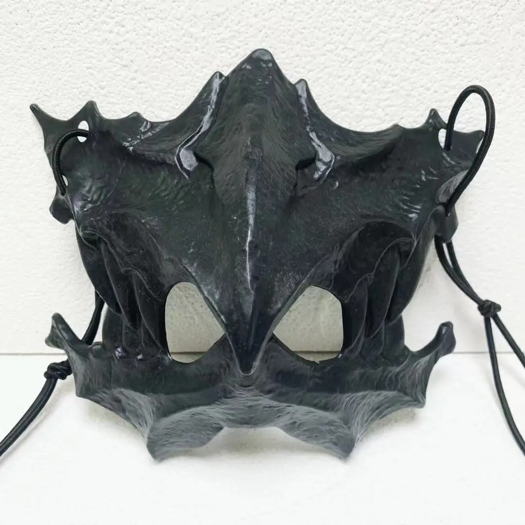 Play Japanese Anime Dragon God A Half Face Mask CosPlay Animal A Mask UniA Hallo - £23.18 GBP
