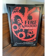 Game of Thrones Targaryen Sigil 11x17 Framed Gel Coat Print [New ] Free ... - $33.82 CAD