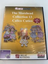 The Morehead Collection #13 BY DREAM DESIGNS EMBROIDERY CD Calico Cuties - €20,33 EUR