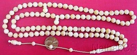 Muslim Prayer 99 beads Tagua Nut Vegetal Substitute for Ivory XXRare Collector&#39;s - £414.50 GBP