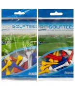 Longridge Plastic Golf Tees. Short 35mm or Long 50mm. - $5.50 CAD