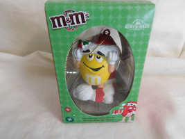 M Ms Kurt Adler Yellow Peanut Christmas Ornament 3 Inches Tall w/ box - $114.02 MXN