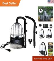 Reptile Fogger Humidifier Mister for Terrarium Tank with 2 Extension Tub... - $85.37