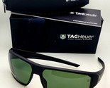 TAG HEUER Polarized Sunglasses RACER TH 9223 304 70-14 Matte Black Frame... - £116.51 GBP