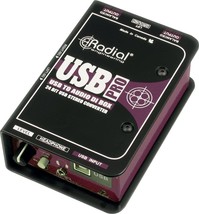 Radial Engineering Usb-Pro Stereo Usb Laptop Di - £289.34 GBP