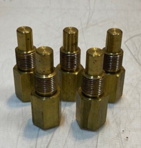 5 Qty of Thermowell Air Compressor Brass Pilot Valves 2-1/8" L 19mm OD (... - $28.49