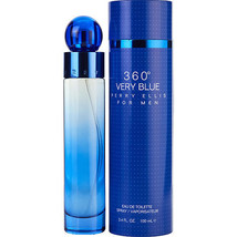 Perry Ellis 360 Very Blue By Perry Ellis Edt Spray 3.4 Oz - £30.26 GBP